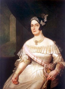 Retrato de Domitila de Castro Canto e Melo, Marquesa de 