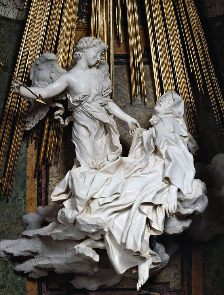 O Êxtase de Santa Teresa, por Gian Lorenzo Bernini 